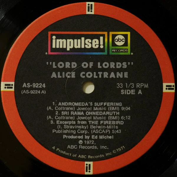 Lord Of Lords Full — Alice Coltrane Turiyasangitananda